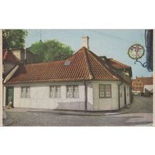 Hans Andersons House Odense Old Denmark Postcard