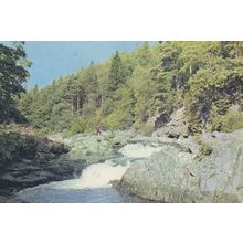 Linn at Tummel Pitlochry Perthshire Scottish Postcard