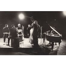 Kid Ory Band New Orleans Jazz Rare Dutch Photo Award Postcard