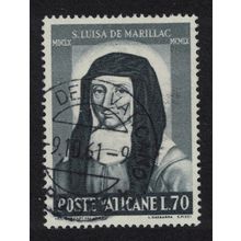 Vatican St Louise de Marillac 1960 MNH SG#338 Sc#296