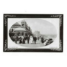 Scarborough, Spa Promenade, Yorkshire, RP Embossed Postcard