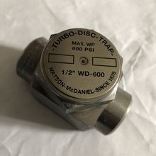 new OLD Watson McDaniel 1/2" NPT WD-600 Steam Trap Size TURBO-DISC-TRAP,EF