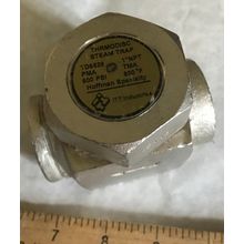 ITT TD6528,Hoffman TD6528 Specialty 1 NPT Thermodisc Steam Trap,PMA 600PSI,BT