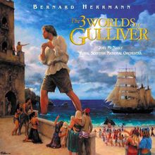 1960’s THREE WORLDS OF GULLIVER original Bernard Herrmann film soundtrack CD