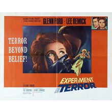 Experiment in Terror (1962)_3 Movie Film Poster Canvas iconic design