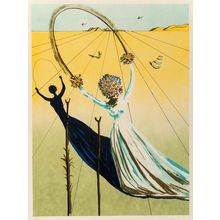 Salvador Dalí (1904-1989). Dream Passage, 1979 Poster Canvas Movie Film Print A0