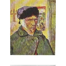 Art VINCENT VAN GOGH "Self Portrait" Postcard (Soho S195)
