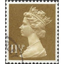 GB, Queen Elizabeth Machin, brown 1979, 11½p