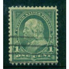 Used 279 1c Benjamin Franklin Fine A05293