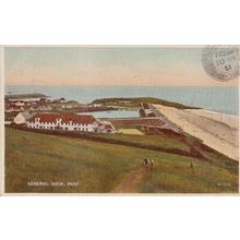 Knap Aerial Welsh 1951 Hill Climbers Superb Birds Eye Old Postcard