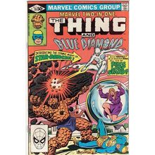 MARVEL TWO - IN - ONE # 78 THE THING and BLUE DIAMOND