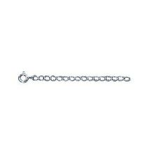 Sterling Silver 3 Inch chain Extender with 6mm spring clasp