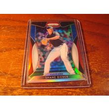 2019 Panini Prizm, Copper/Blue Prizm, SHANE BIEBER, INDIANS