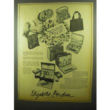 1942 Elizabeth Arden Ad - Opera Bag, Duplex Beauty Case