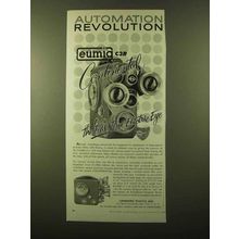 1958 Eumig C3R Movie Camera Ad - Revolution