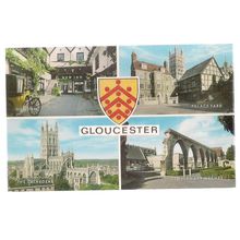 multiview, GLOUCESTER. unused vintage postcard by J. Salmon =