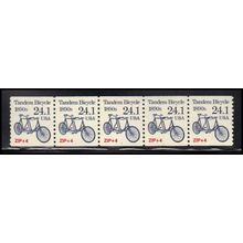 2266 24.1c Tandem Bicycle Very Fine MNH Dry Gum PNC 1/5 X1313