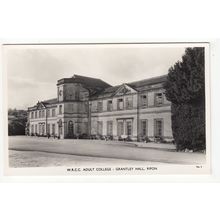 WRCC Adult College Grantley Hall Ripon Postcard RP Ripon North Yorkshire 4