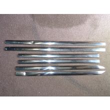 1947 DeSoto 4D Four Door Sedan Body Side Trim OEM 6 pcs DeLuxe 1946 1948