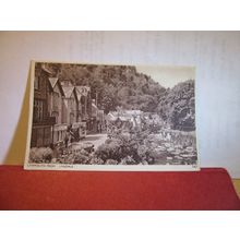 FROM "LYNDALE", LYNMOUTH, DEVON unused vintage postcard by E A Sweetman =