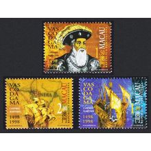 Macao Macau Vasco da Gama 1498 3v 1998 MNH SG#1044-1046 Sc#943-946