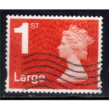 GB 2013 QE2 1st Large Letter Machin used SG U3037 FIL ( D1478 )