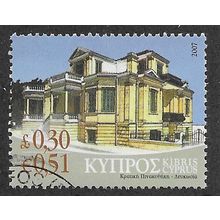 CYP 2007 30c 'NEOCLASSICAL BUILDINGS' FINE USED (EBID62-835)