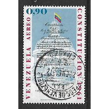 VENEZUELA 1971 90c CONSTITUTION SG 2184 FINE USED