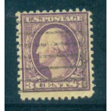 Used 502 3c George Washington Barely Clears A12105