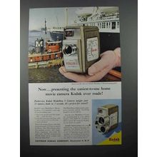 1957 Kodak Medallion 8 Movie Camera Ad - Easiest