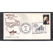 Event VAPEX 82 1952 20c George Washington (Unkn Cachet-U/A) CV00985