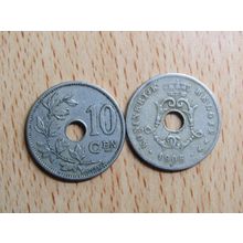 Belgium 1906 10 Centime Belgie (Dutch - Flemish Text) Coin