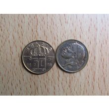 Belgium 1996 50 Centime Belgie (Dutch - Flemish Text) Coin