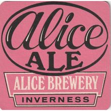 BEER MAT - ALICE BREWERY - ASK FOR ALICE - (Cat No 001) - (1983)
