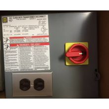 NEW SQUARE D 9070-SK1000G1D1G13,SK1000G1, CLASS 9070 TRANSFORMER DISCONNECT ,EE