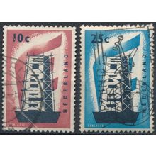EUROPA - Netherlands 1956 - FH - MiNr 683/4 (A)