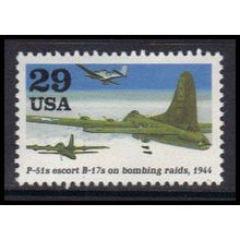 2838b 29c Bombing Raids Very Fine MDG KA9761