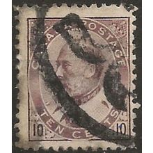 Canada 1903 SG182 10c Brown-Lilac Good Used