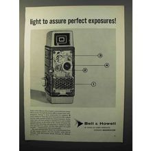 1957 Bell & Howell Electric Eye Movie Camera Ad