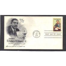 FDC Art Craft 1875 15c Whitney Young (Cachet-U/A) CV00303