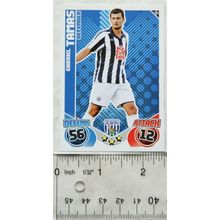 2010/11 Topps Match Attax Trading Card 292 Gabriel Tamas, West Bromwich Albion