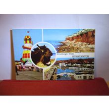 multiview, HUNSTANTON, Norfolk. unused postcard by Sapphire A5/13 #