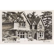 Milford YMCA Youth Hostel Surrey Real Photo Old Postcard