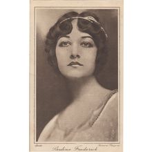 Pauline Frederick Silent Film Actress Rare Old Postcard