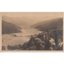 Prieburg Rare German Lake Old Postcard