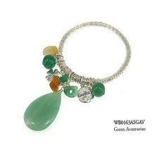 Charm Bracelets - Semi Precious Stone Bracelets - Aventurin Luck - BR-WB0163A...