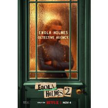 Enola Holmes 2 (2022)_1 Movie Film Poster Canvas iconic design