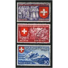 1938 Michel 335/337 - fine used (o)