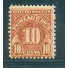 J84 10c Postage Due Barely Clears MNH Q3229
