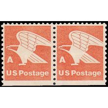1736 15c A Eagle Fine MNH Dry Gum BPS Hor Pair Bot V4708